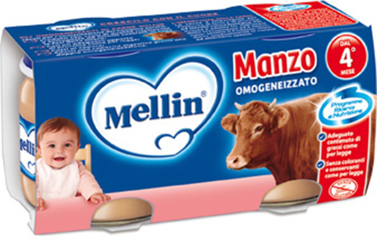 Mellin Omogeneizzato Carne